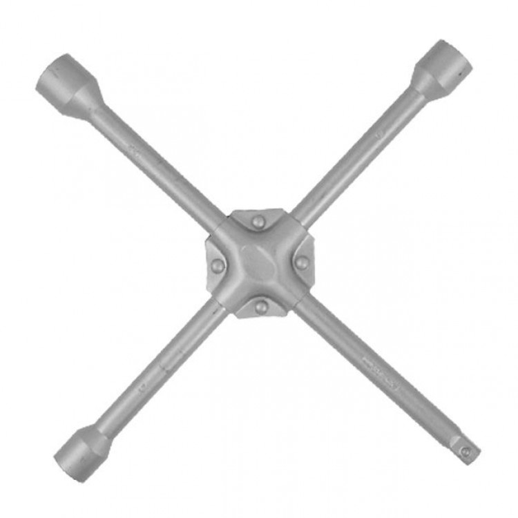 Ключ баллонный крестовой укрепленный 14 *355мм, D=16мм, 17, 19, 1/2 , 22мм Intertool HT-1602