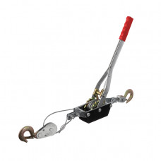 Лебідка важільна, тягове зусилля 2 т, трос 1,50 м × 4,5 мм, робоча довжина троса 0,75 м INTERTOOL GT1442
