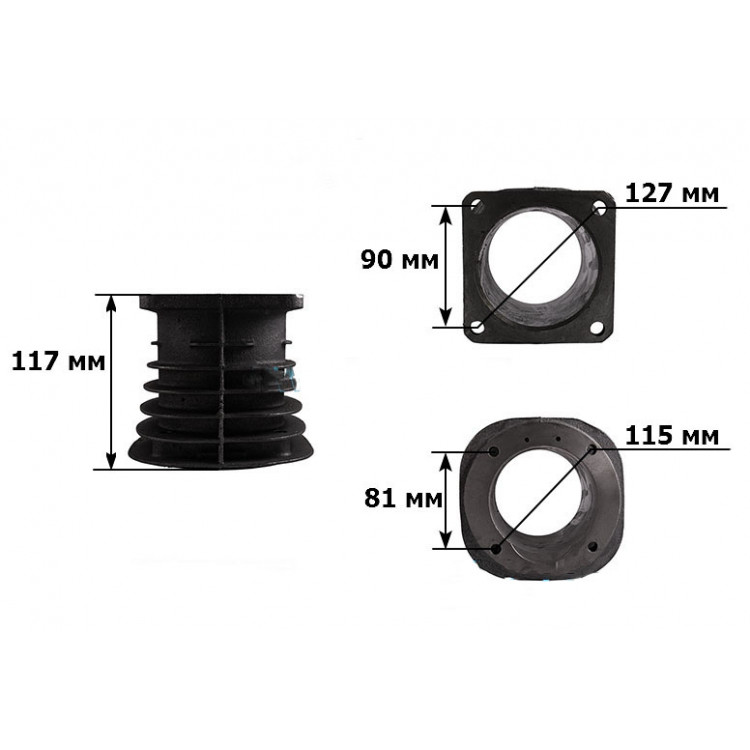 Цилиндр компрессора, D=90 mm PAtools КомпЦил90 (2372)