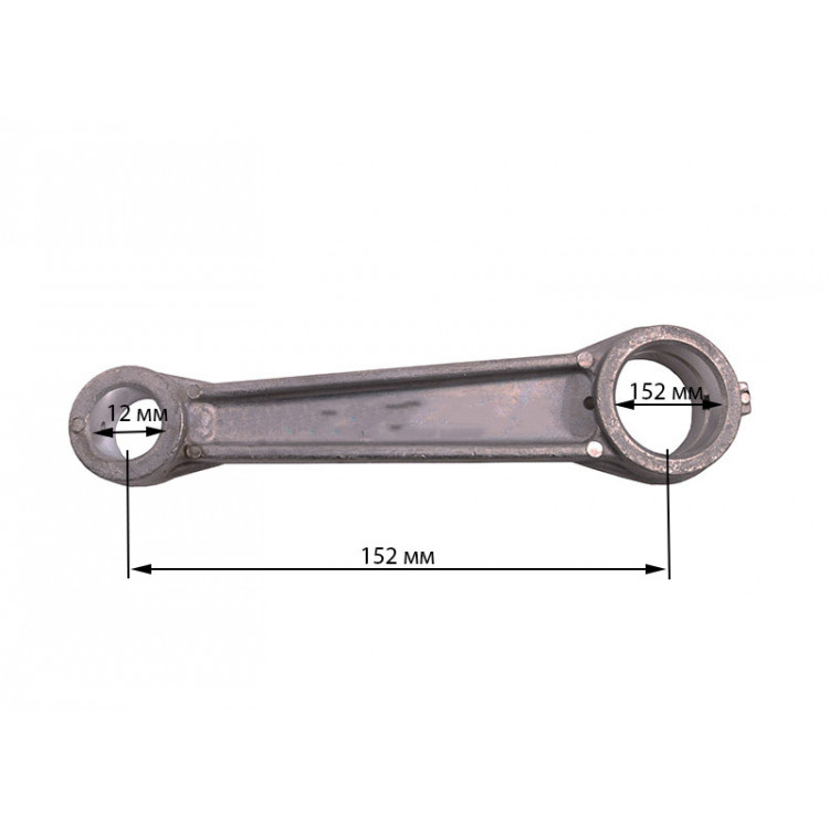 Шатун поршня компрессора, 20*32*152 мм PAtools (3994)