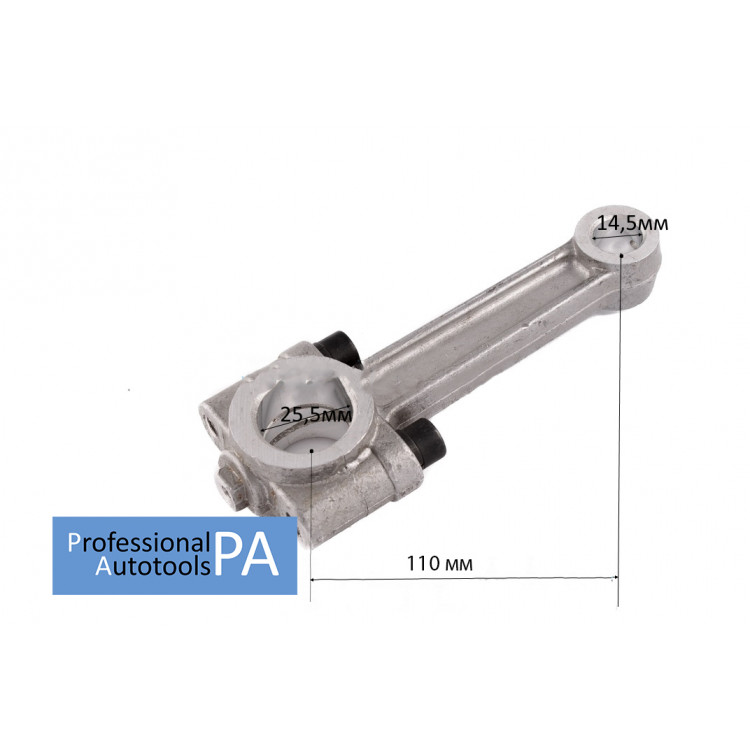 Шатун поршня компрессора 14.5*25.5*110 PAtools КомпШат13 (8379)