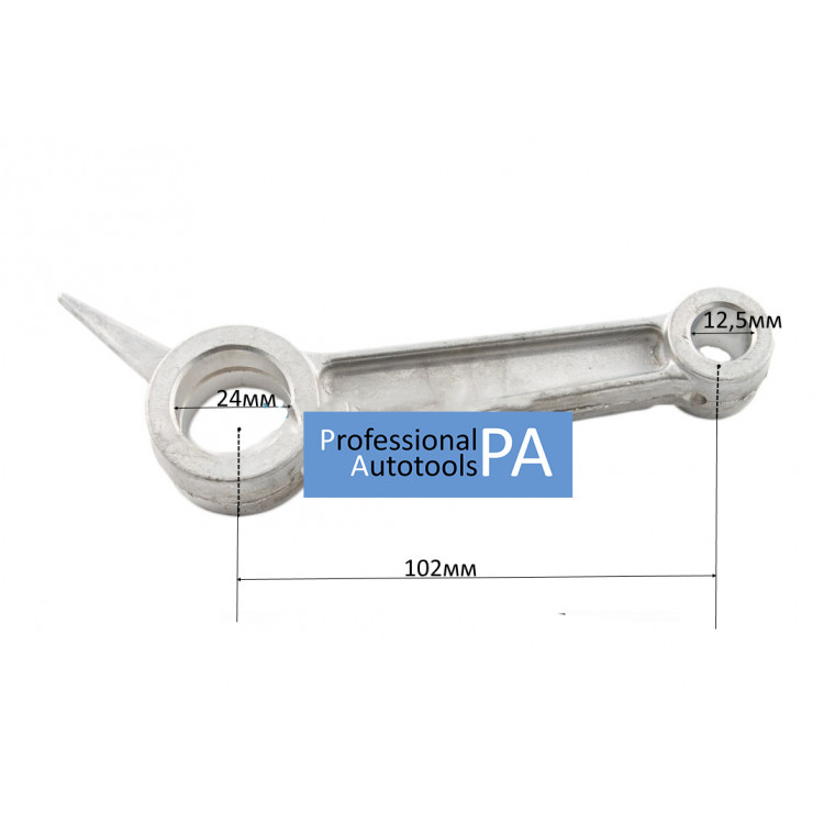Шатун поршня компрессора 12.5*24*102 PAtools (8917)
