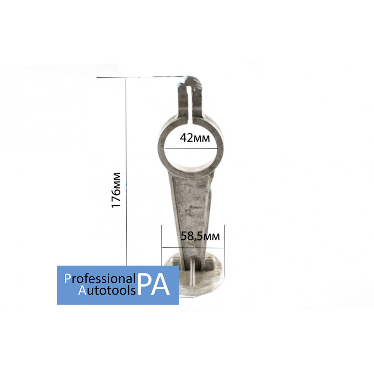 Шатун поршня компрессора безмасляный 42мм - 176 мм - 58.5 мм PAtools (8955)